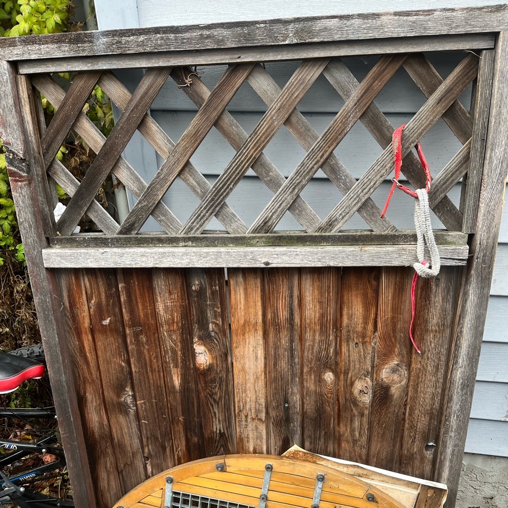 Gate is  56.75 inch by 36 inch by 3.5 inch